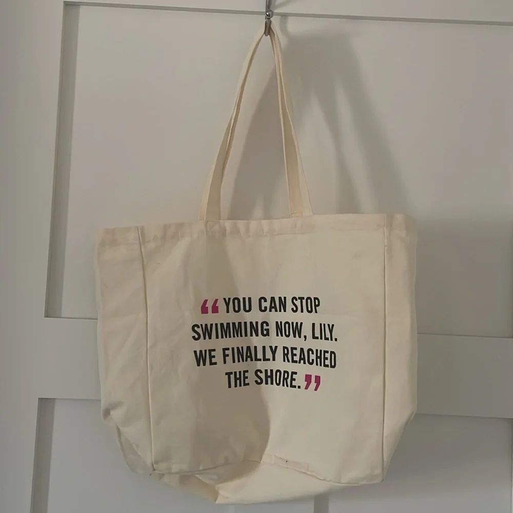 NWT Colleen Hoover Tote Bag - Picture 5 of 6